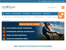 Tablet Screenshot of fijnefietsen.nl